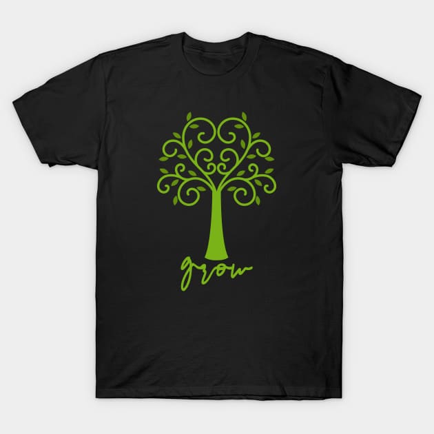 Grow_Tree T-Shirt by TinPis